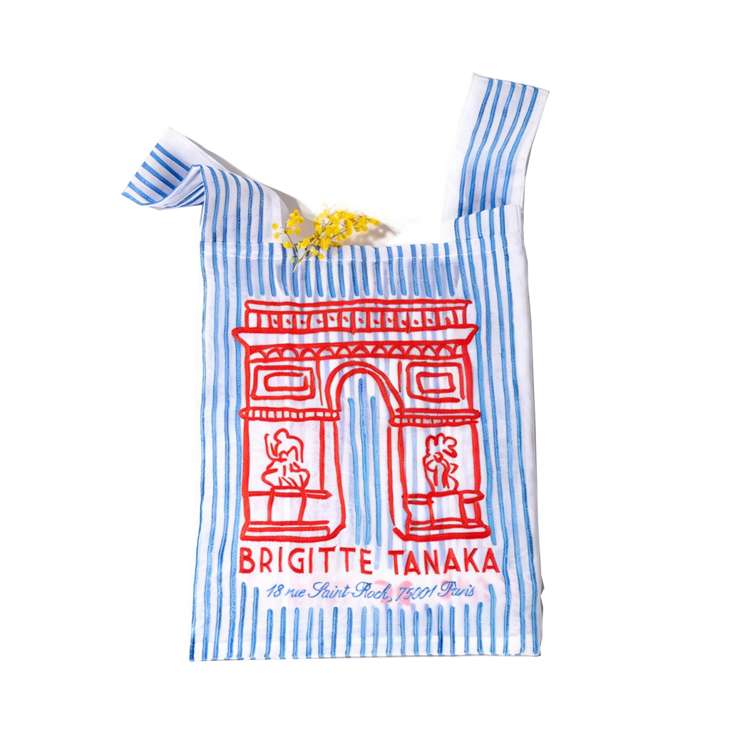 arc-de tryomphe-symbole-bag-organza-Brigitte-Tanaka