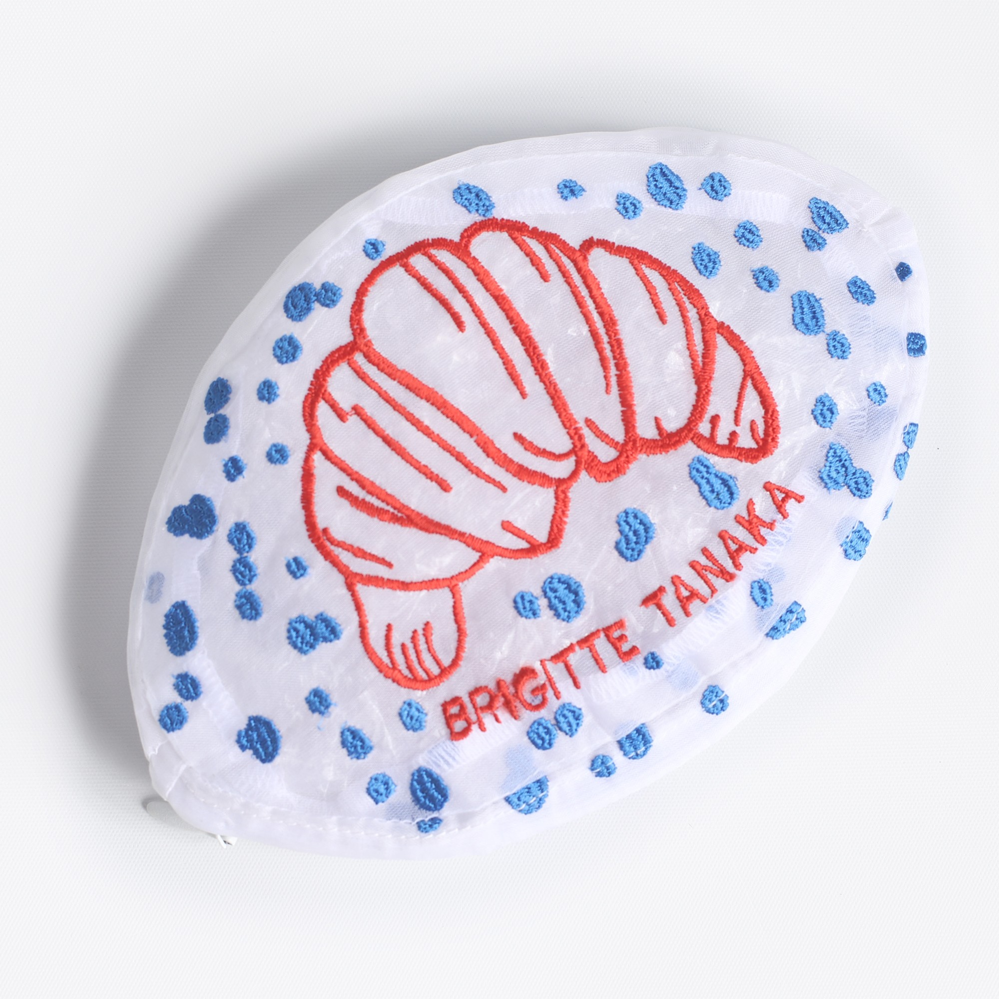 paris symbole croissant organza brigitte tanaka