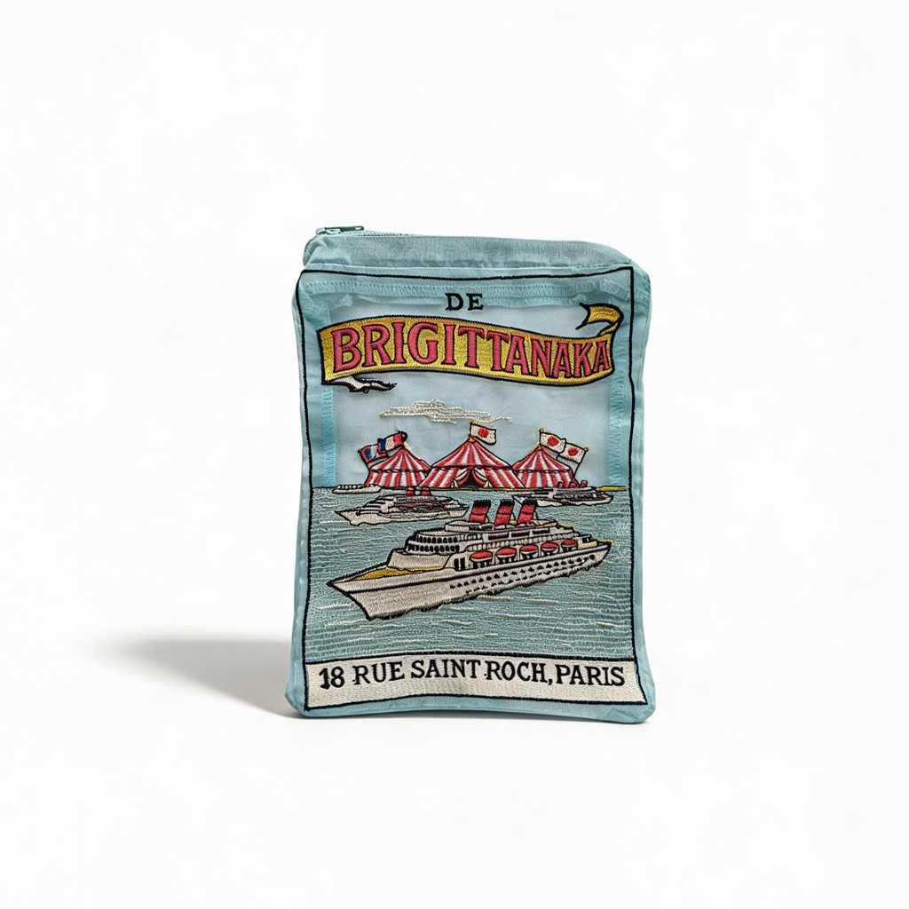 Brigittanakaboatandflags-pouch-organza-Brigitte-Tanaka